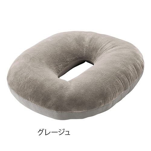 骨盤円座クッション グレージュ